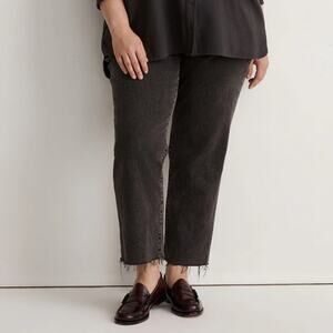 Madewell Plus NWT The Curvy Plus Perfect Vintage Straight Jean in Lunar Wash